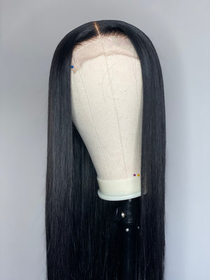 5x5 HD BOB 12" Closure Wig (180% density)