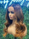 5x5 HD CLOSURE WIG (GINGER) 20"